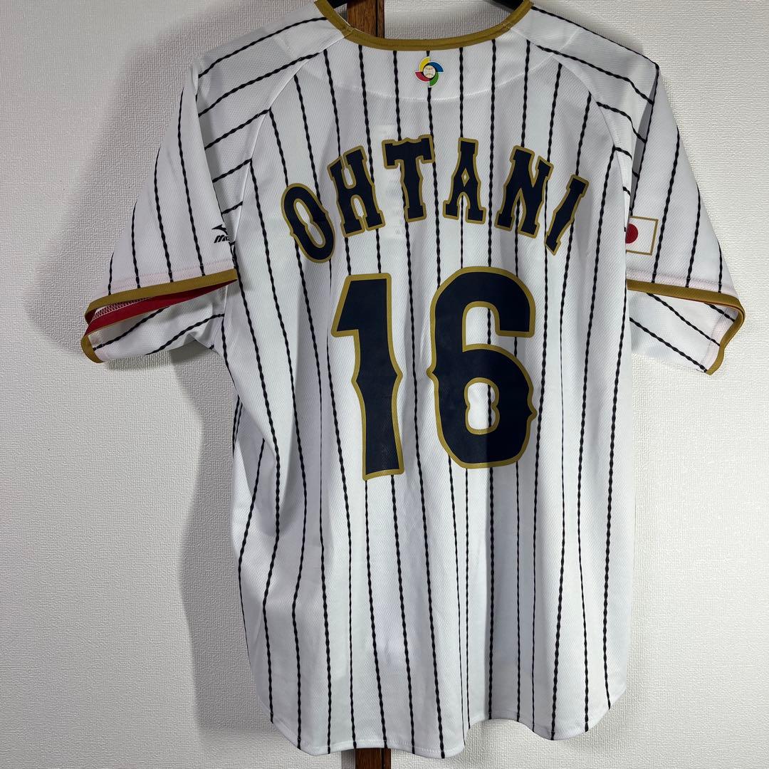 大谷翔平選手 WBCユニフォーム ミズノ プリント S-Mサイズ