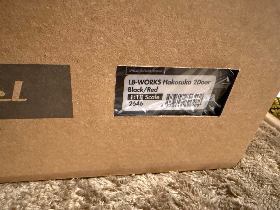 イグニッションモデル　LBWK ADVAN ハコスカ1/18