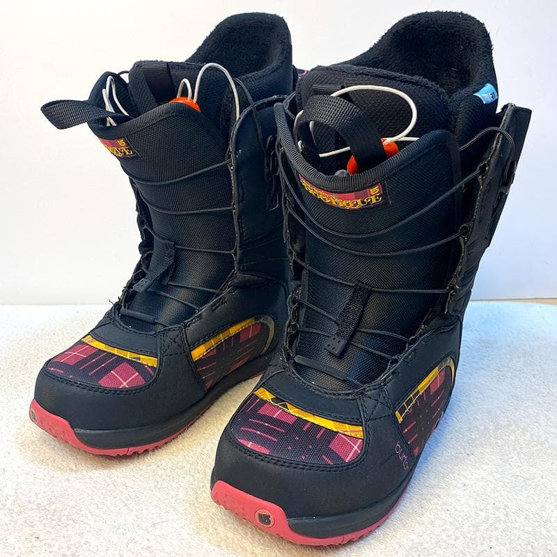 【3点セット】BURTON FEATHER 140cm スノーボード レディース