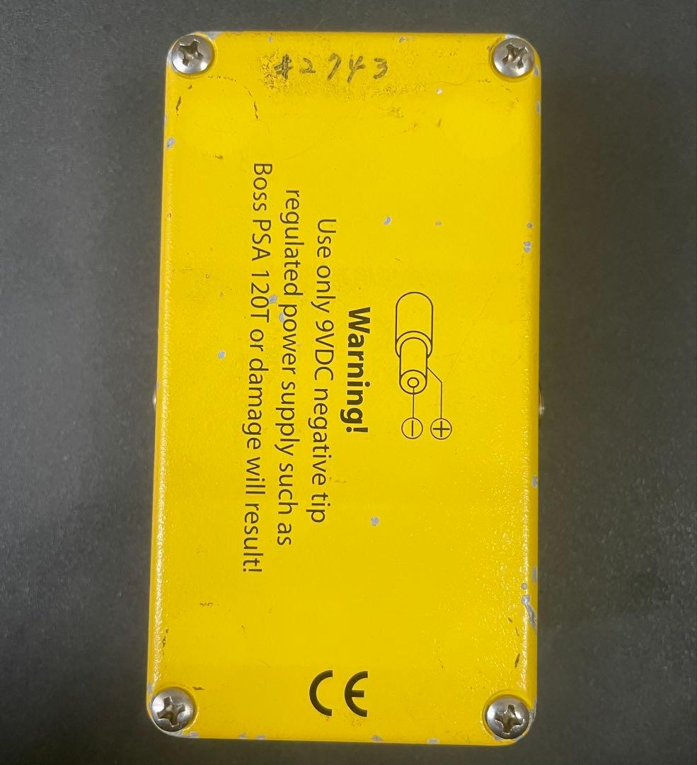 Xotic AC Booster 手書きシリアル期　ギターエフェクター