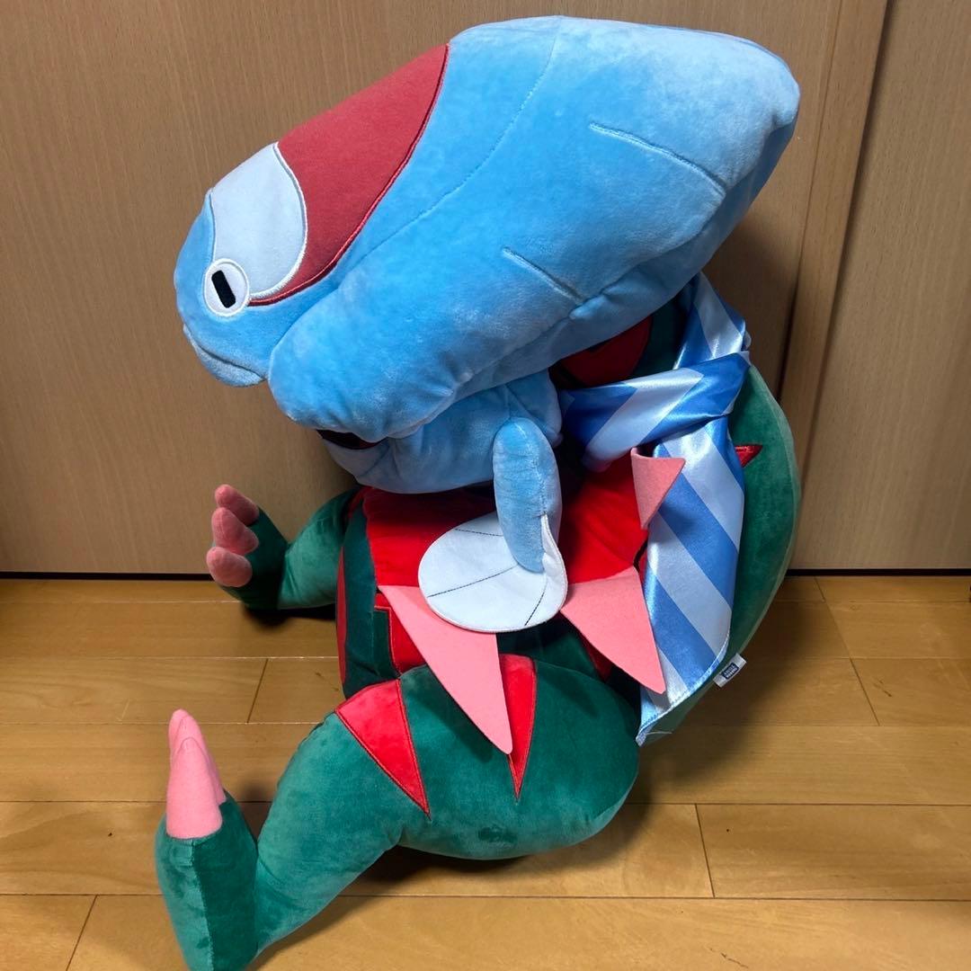 ポケモン　ウオノラゴン　エラがみ　ぬいぐるみ こだわりスカーフ