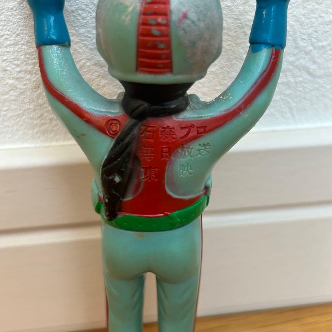 ポピー 仮面ライダーX ソフビ ペンダント 昭和レトロ 当時物