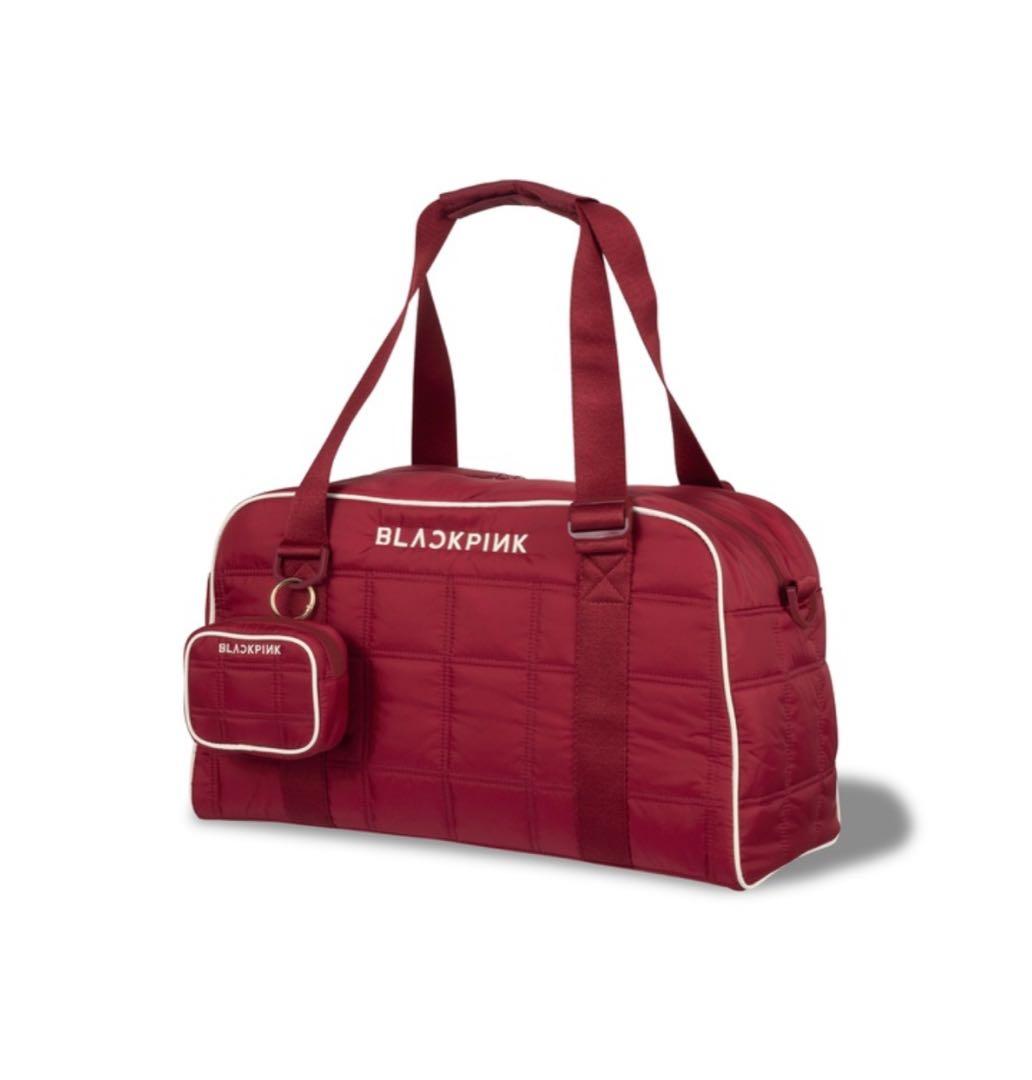 BLACKPINK ボストンバッグ&ポーチ -BLACKPINK LOGO-