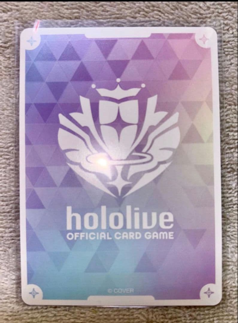 ホロライブカード　沙花叉クロヱ SEC サイン