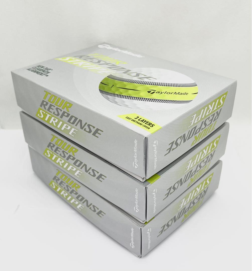 3ダース ツアーレスポンス ストライプ 2022年モデル ゴルフボール