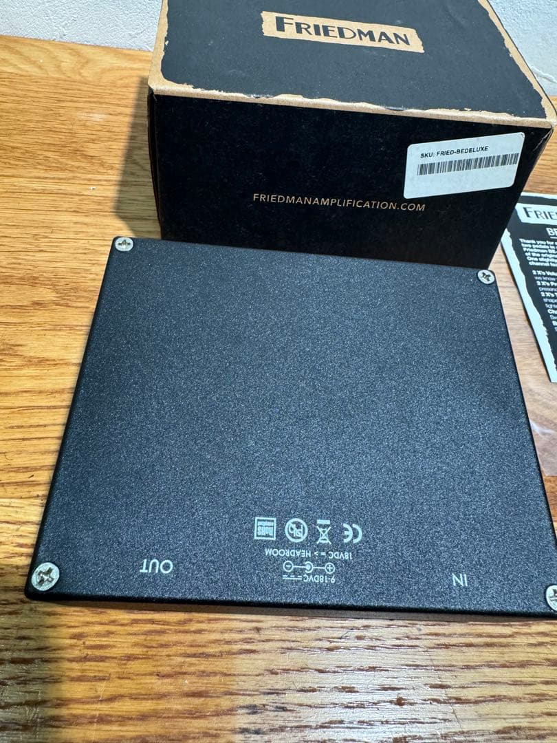 Friedman BE-OD deluxe ギターエフェクター