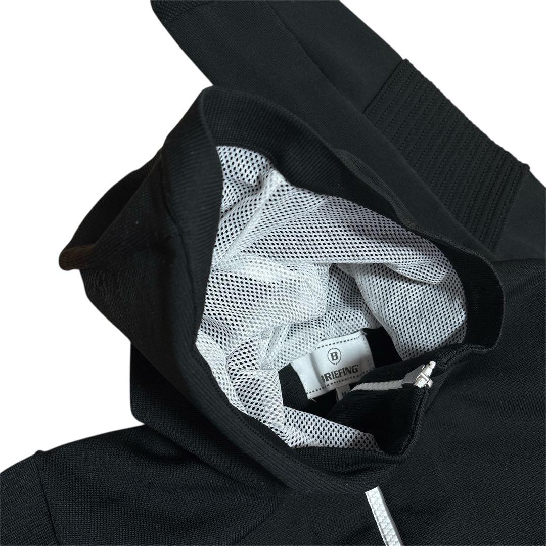 黒M 定価37400円　ブリーフィングゴルフ　レディース　ニットパーカー