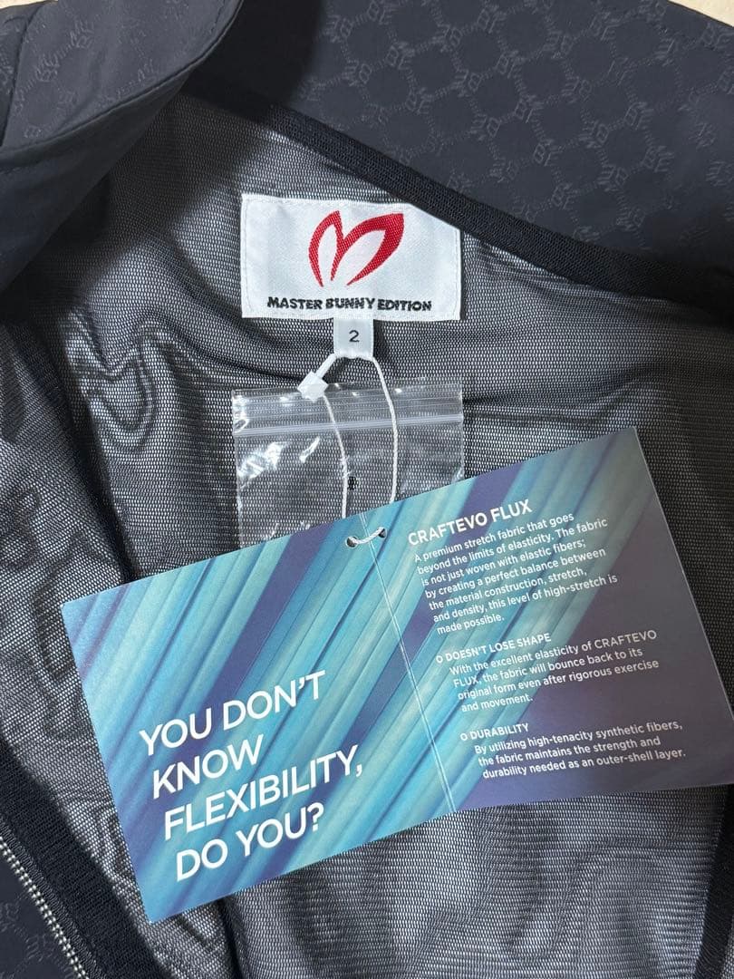 MASTER BUNNY EDITION ブラックジャケット モノグラムブルゾン