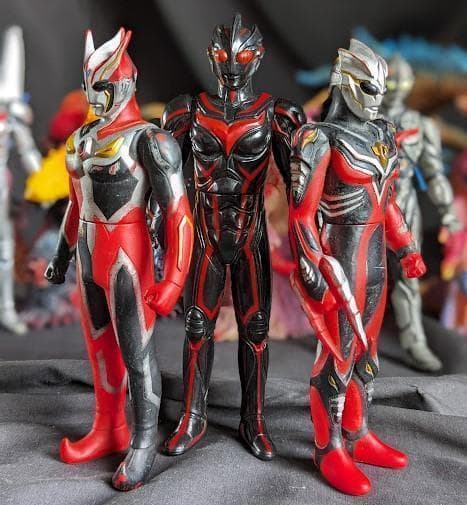 ウルトラマンネクサス＆登場怪獣宇宙人（バンダイ）ソフビフィギュア15体セット＋1