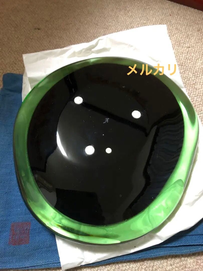 硝硯　益田芳徳氏作　桐箱入