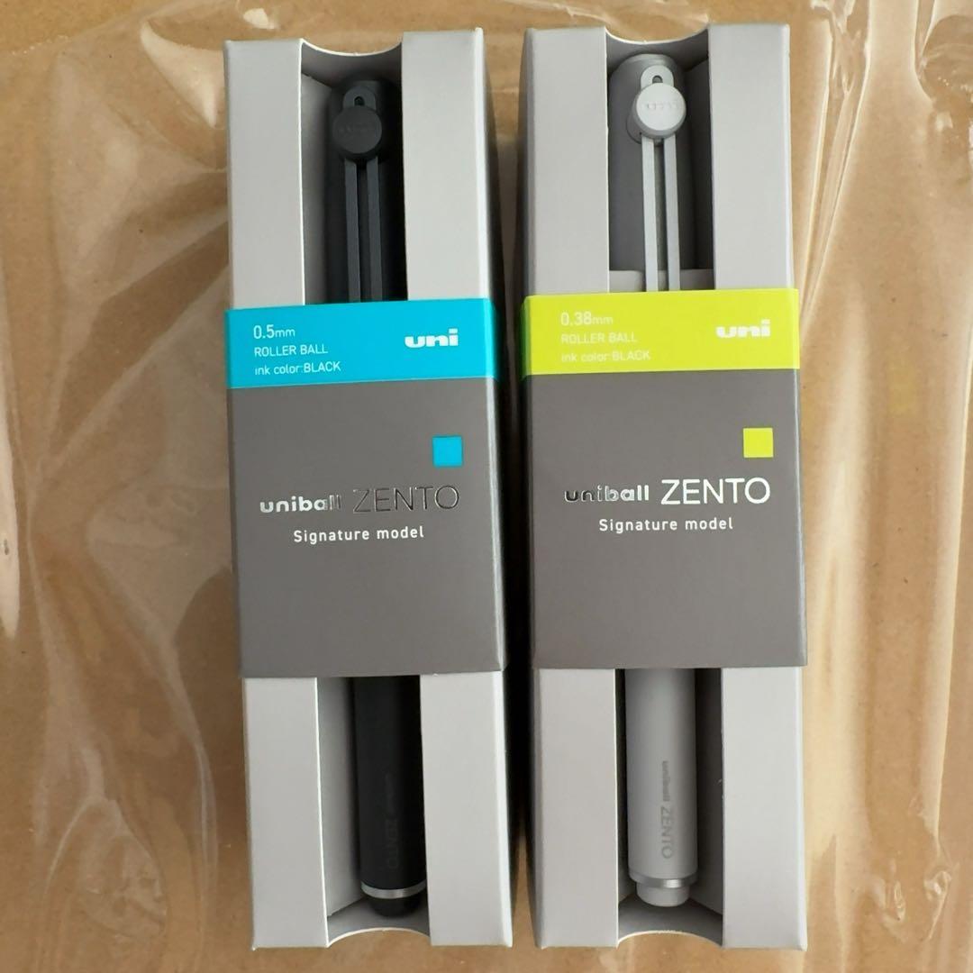 【新品未開封】uniball ZENTO シグニチャーモデル 2本セット