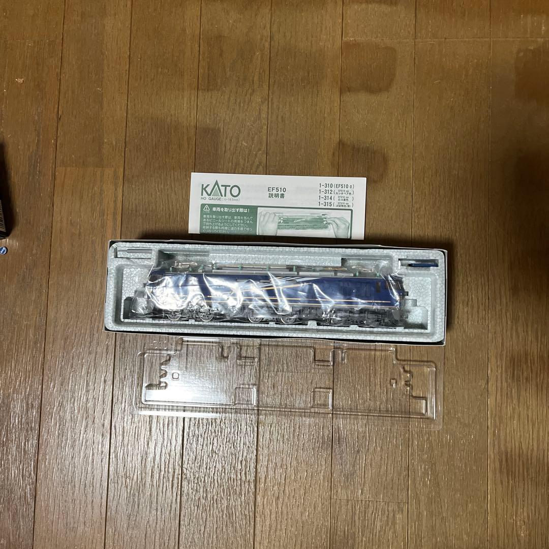 メル KATO HOゲージ EF510 500番台 北斗星色 1-314