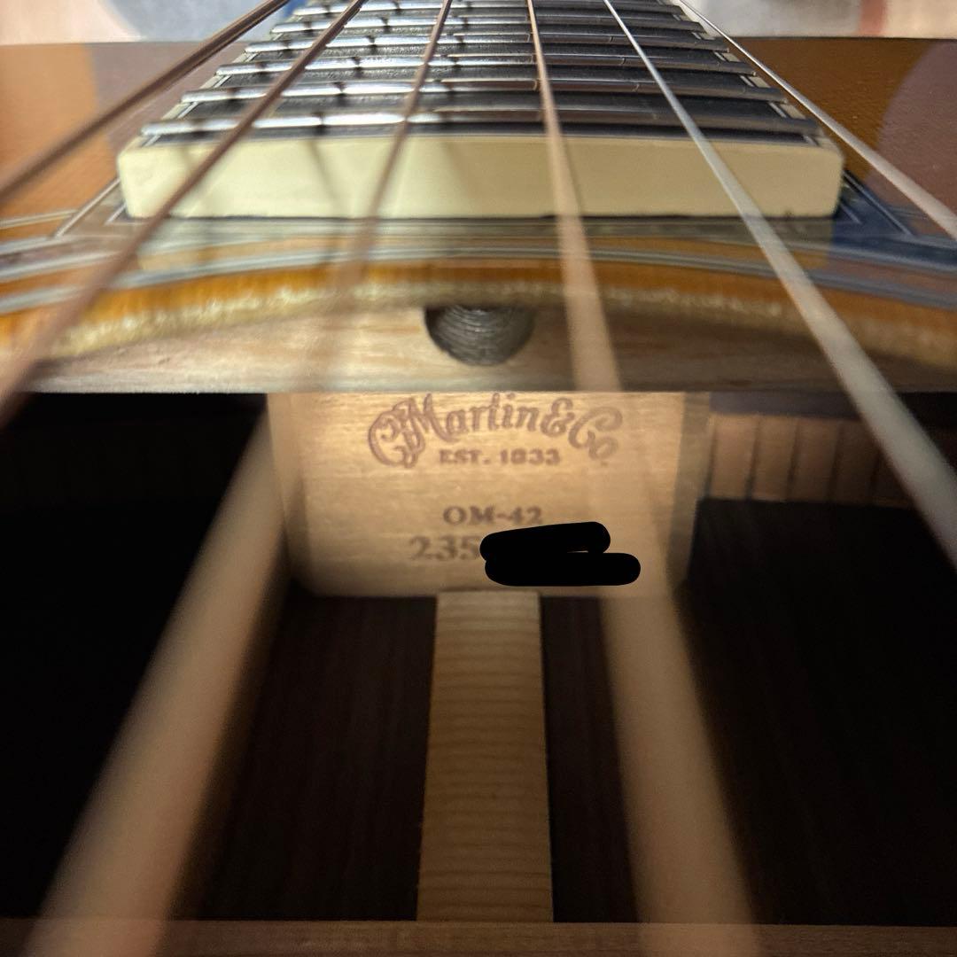 Martin OM-42 ワンオーナー 中古 調整済み サドル3つ 値下げ依頼可