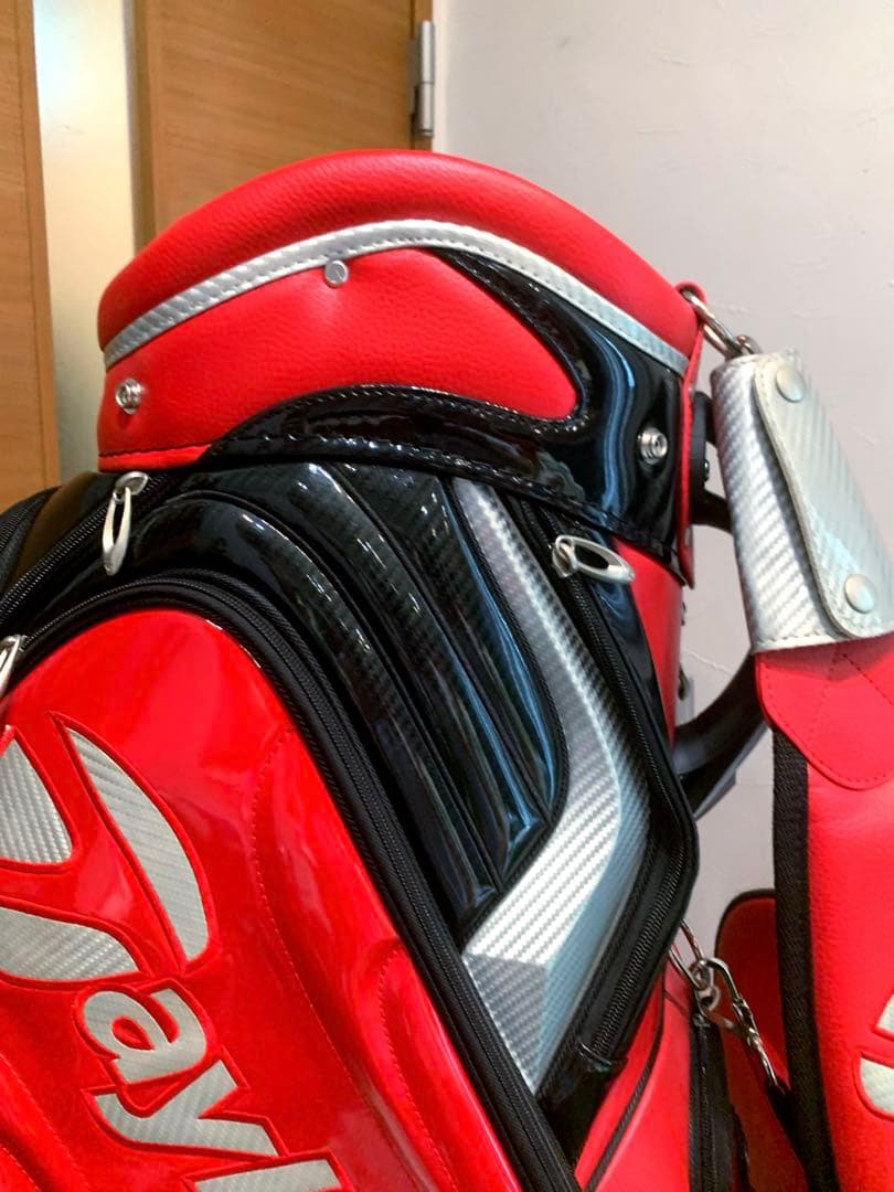 ほぼ未使用　テーラーメイド キャディバッグ　TP スタッフ　ツアープリファード