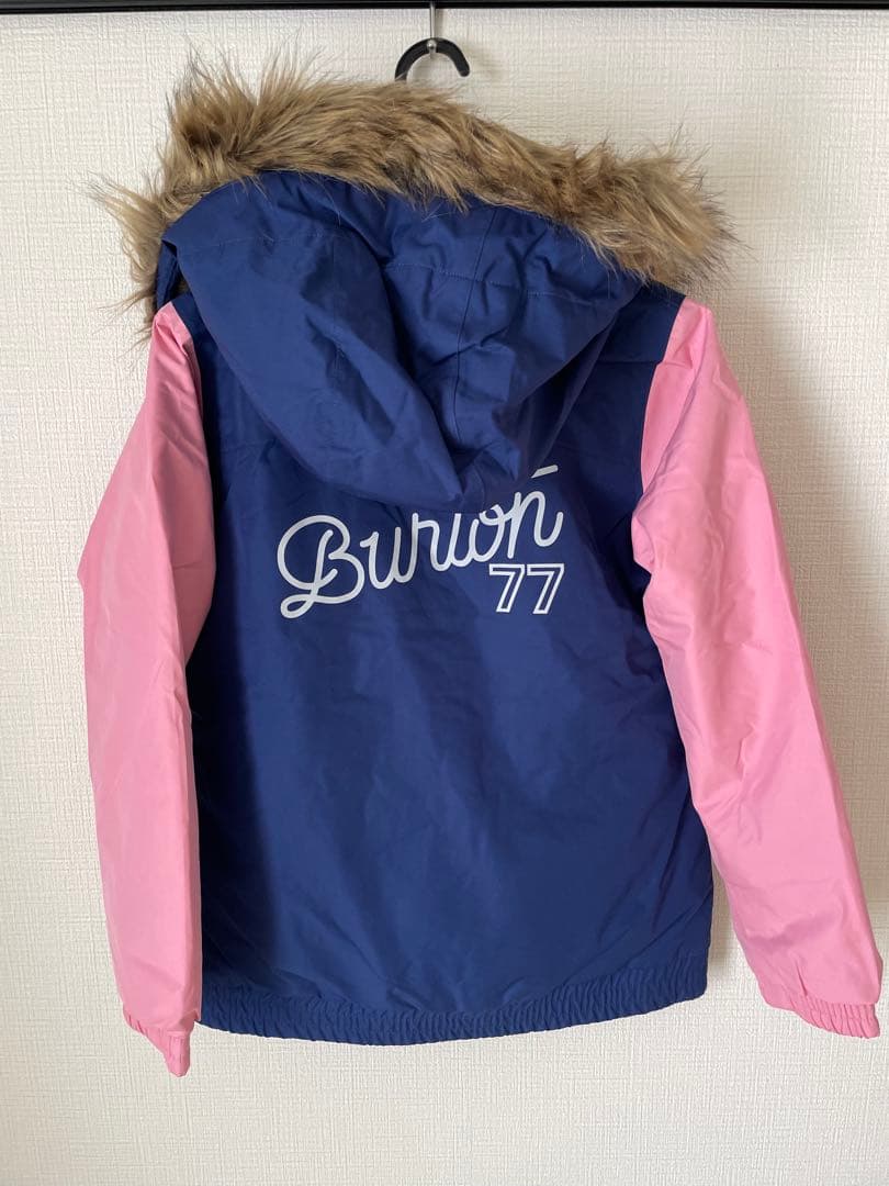 新品‼️Burton 子ども用スキーウェア ネイビー/ピンク　L