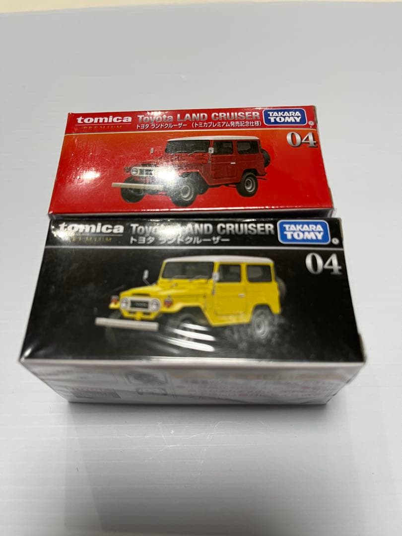 トミカ　トミカプレミアム発売記念仕様8点　通常4点セット