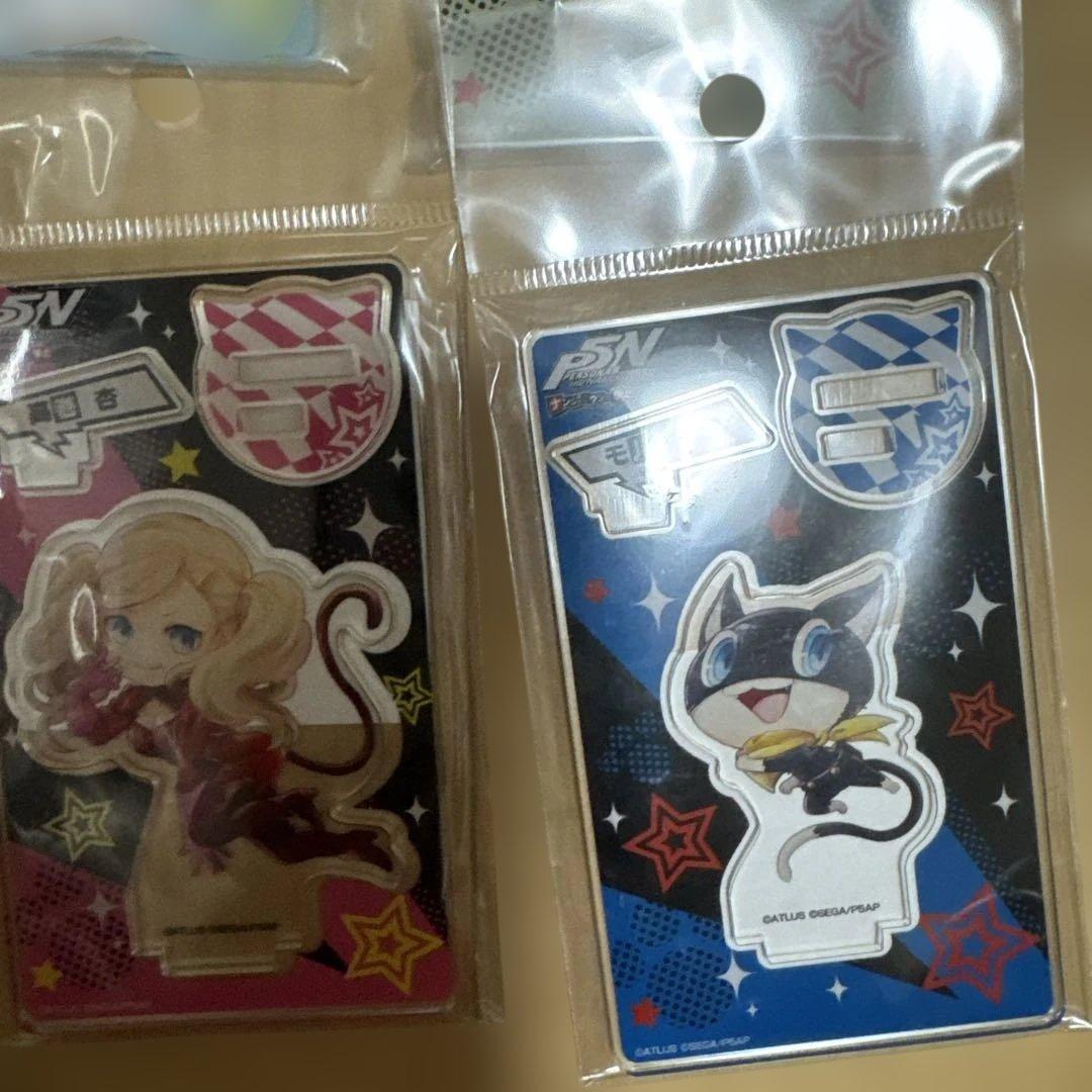 ペルソナ５　ナンジャタウン　アクスタ　全９種　おまけ付　雨宮蓮　明智吾郎