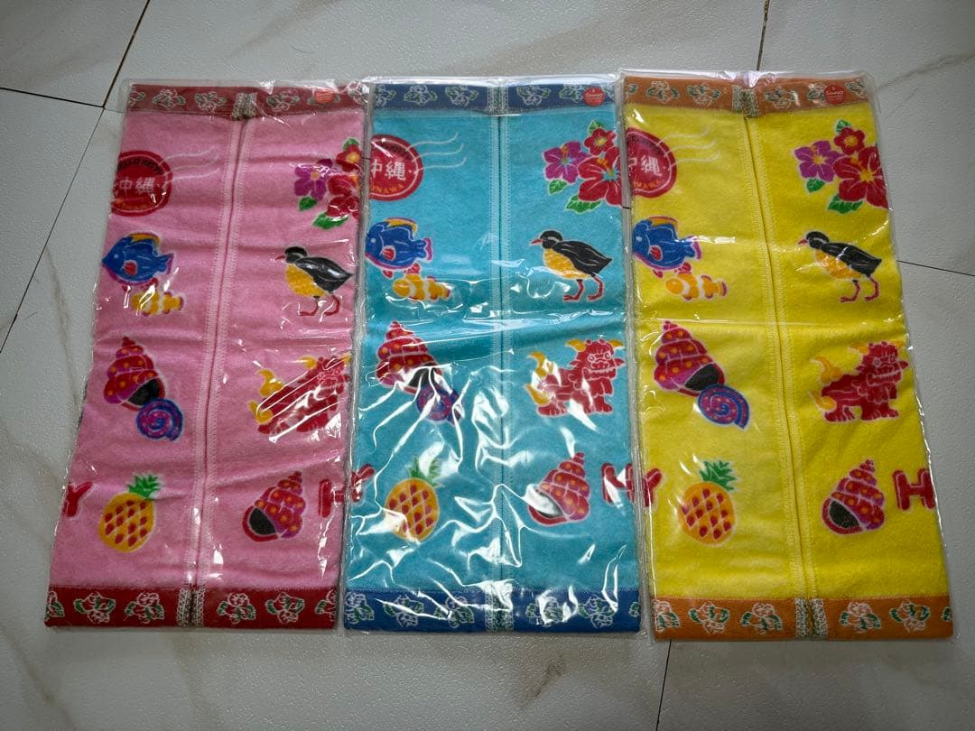 サンリオ ハローキティ 沖縄 日本限定 ご当地 ハンドタオル 新品 6枚セット