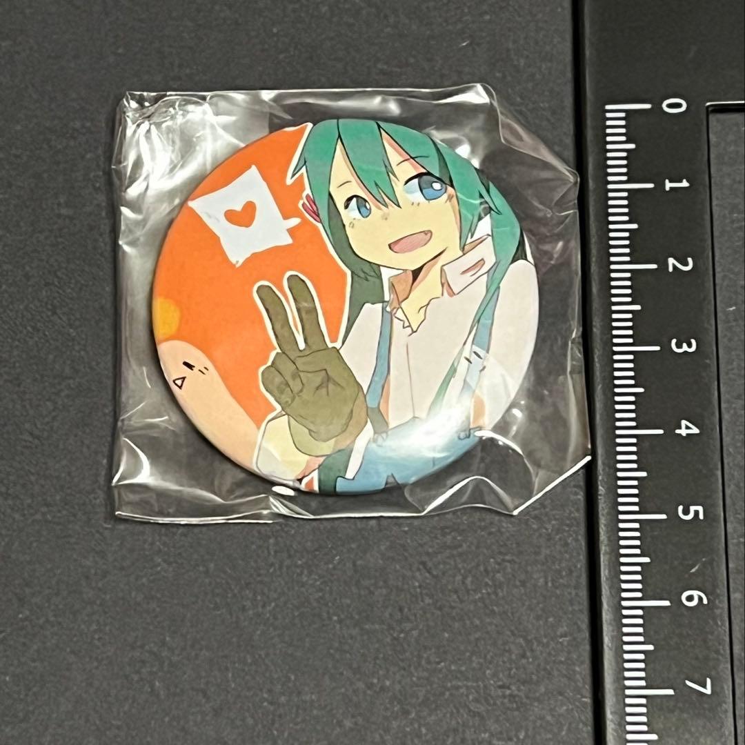 初音ミク 缶バッジ　1点　Trick or Miku ピアプロ