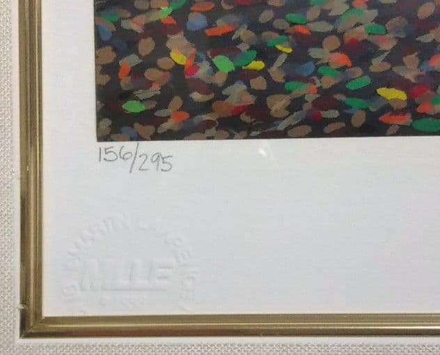 美品　アコーディオンプレイヤー　　ヒロ・ヤマガタ　　シルクスクリーン