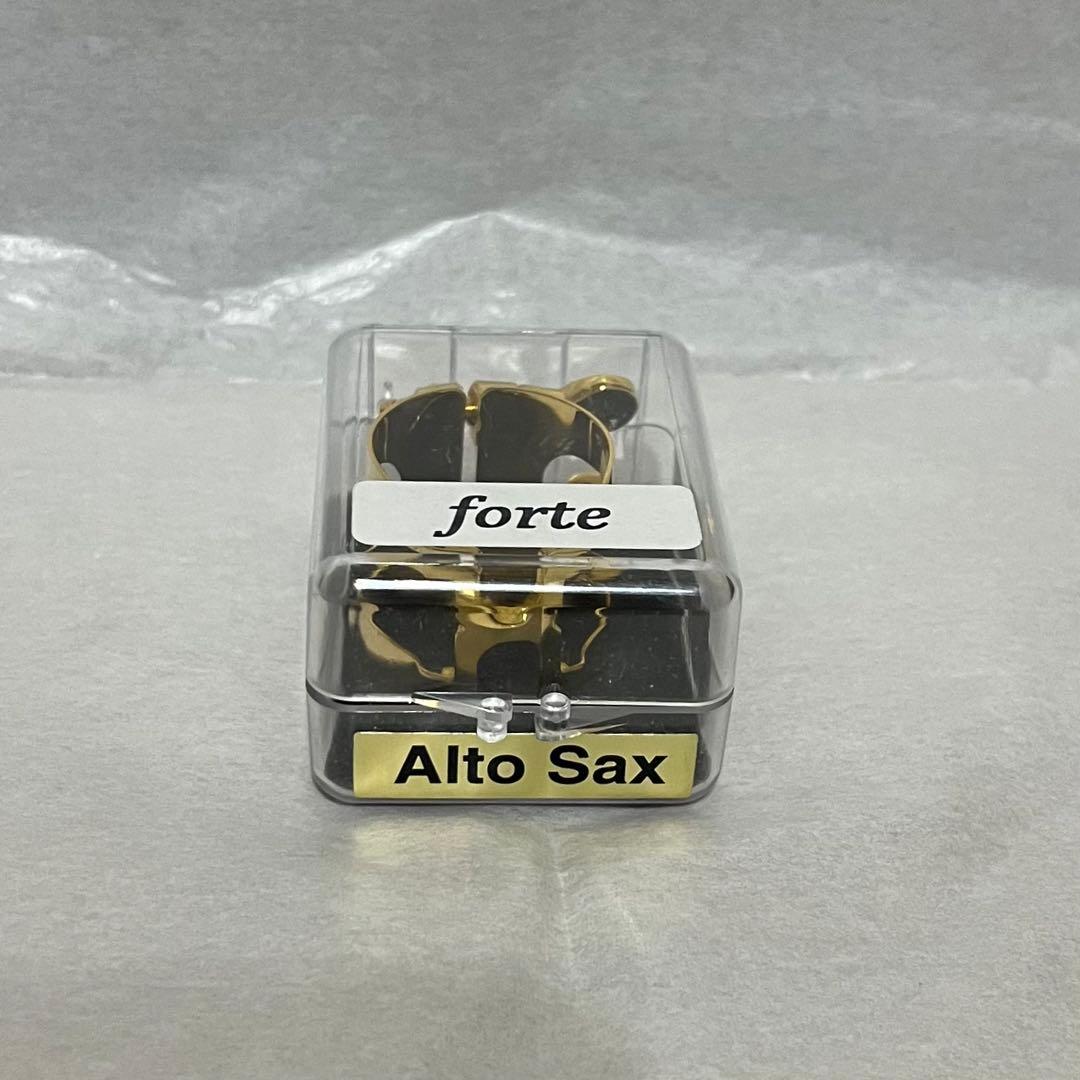 HARRISON ハリソン リガチャー アルトサックス A3 フォルテ 金メッキ