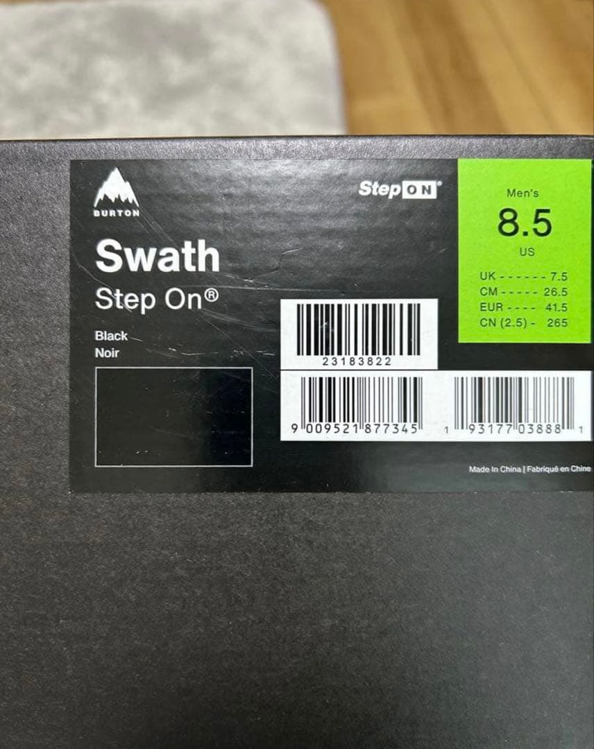 スノーボード BORTON Swath Step ON 26.5cm