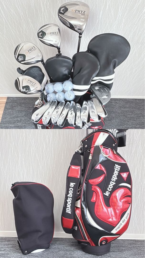 超豪華❗ブリヂストン/PHYZ★ゴルフクラブ 初心者用 メンズ ゴルフセット