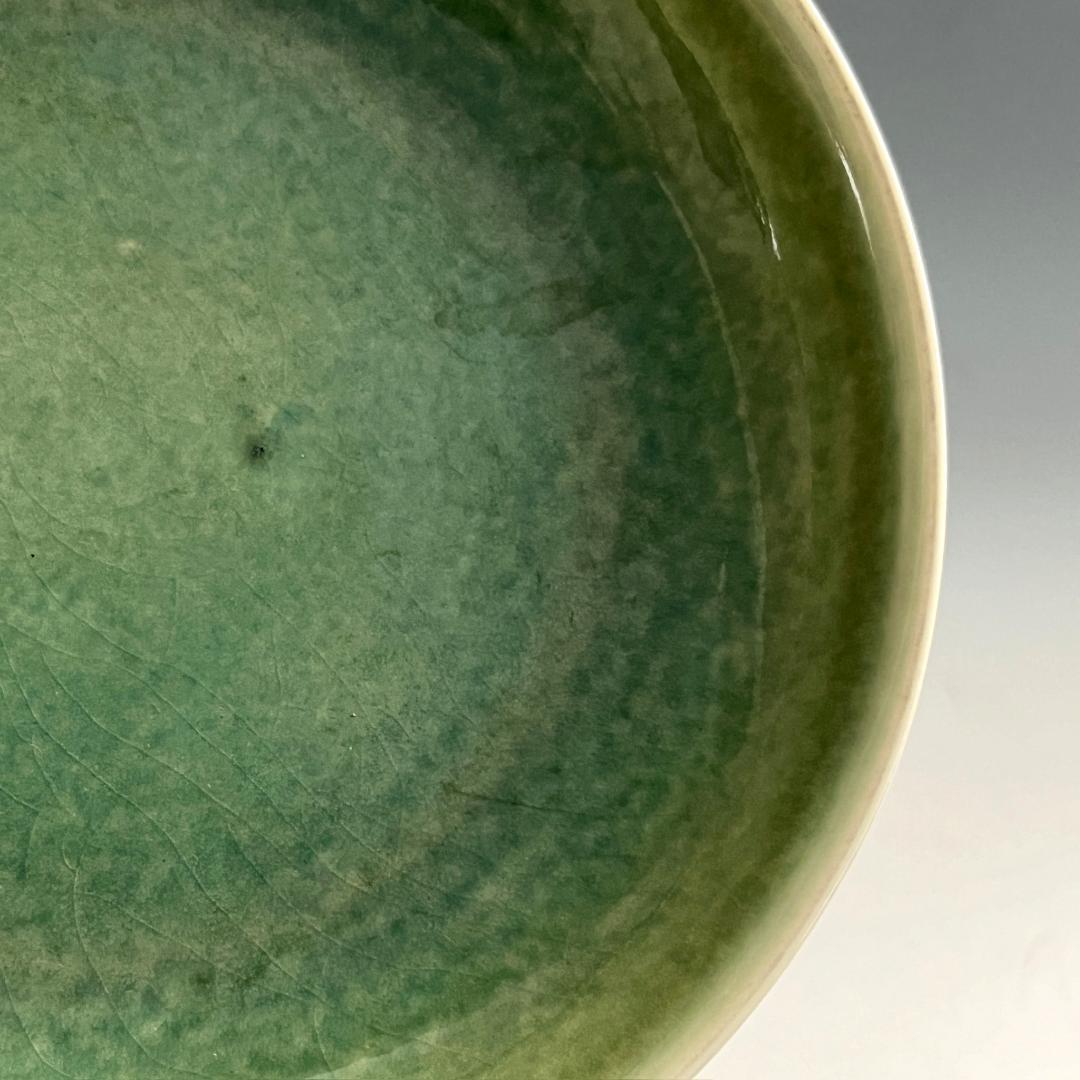 唐物 豆紅瓶尊釉盤 大清康煕年製 款 中国美術 古玩 SN771