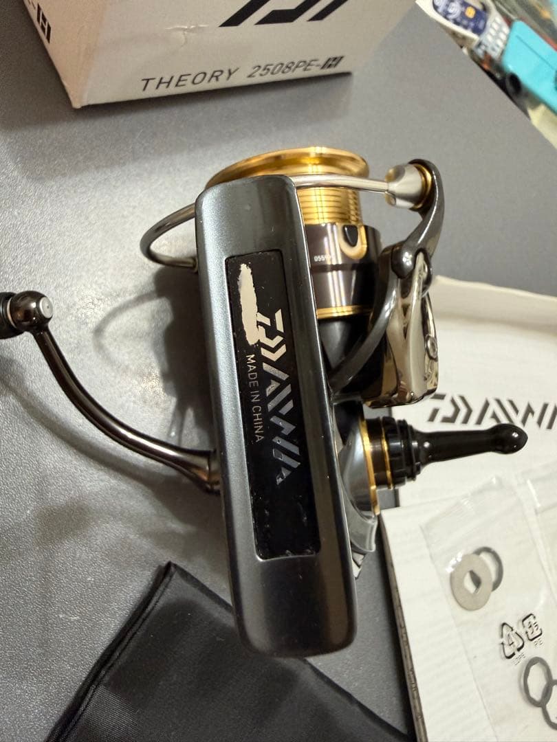 ダイワ 17セオリー THEORY 2508PE-H ハイギア リールスタンド付