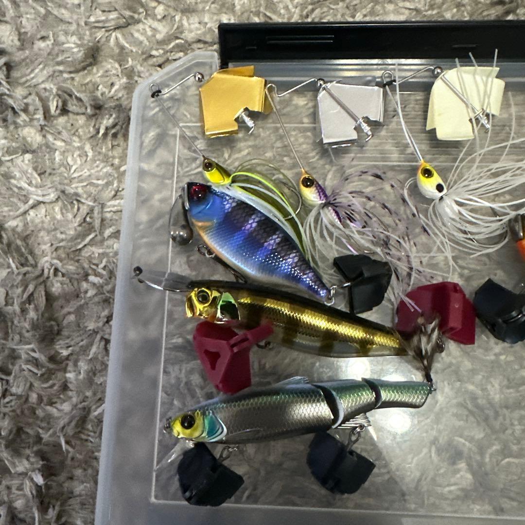 ハードルアー 約40個 透明ケース付き