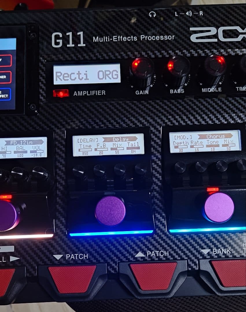ギター ZOOM G11 Multi-Effects Processor