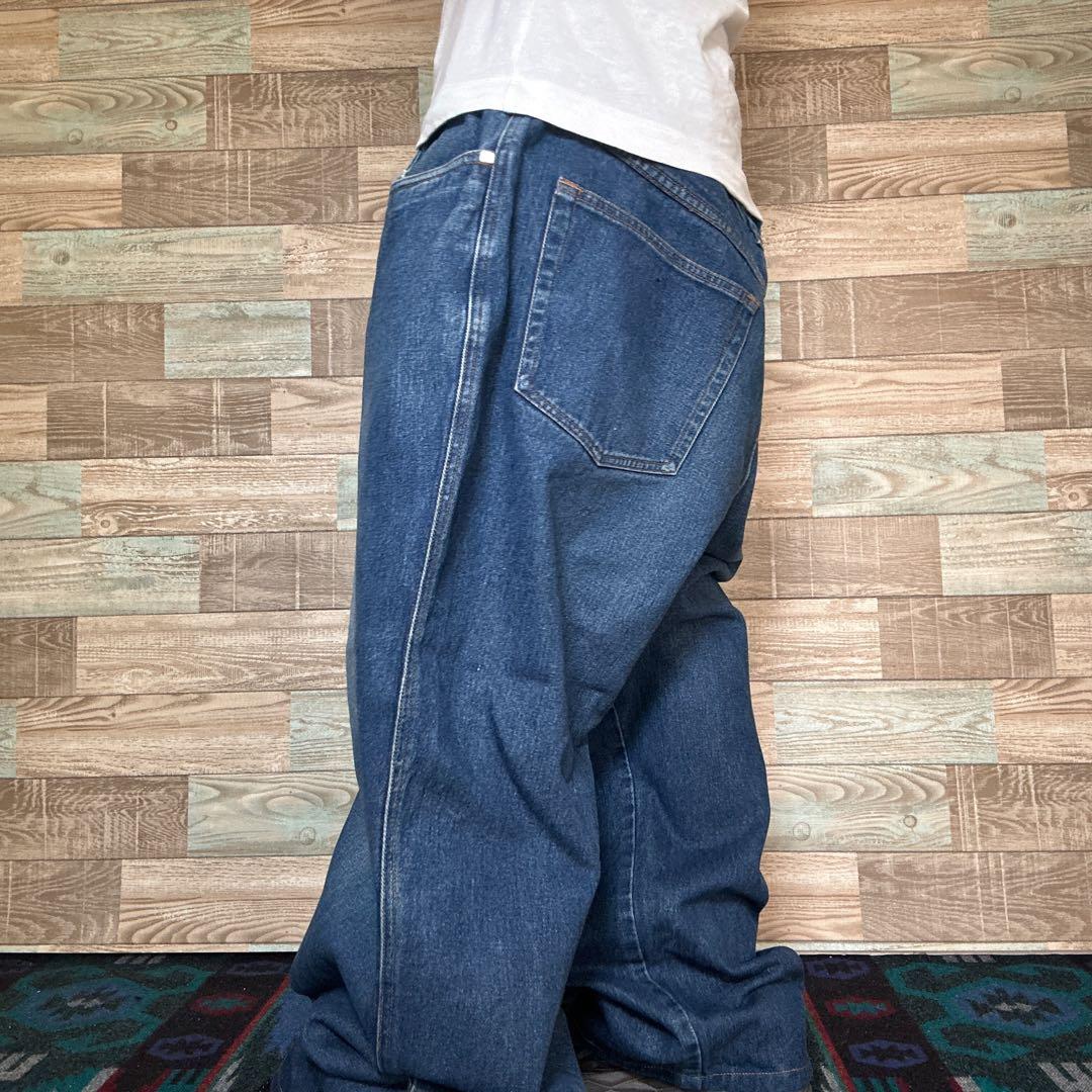 FUBUフブバギーデニムジーンズストリートw42極太b系y2k古着ヒップホップ