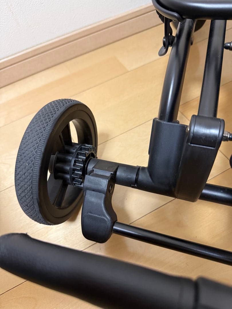 折りたたみペットカート ブラック　AIRBUGGY. wizx