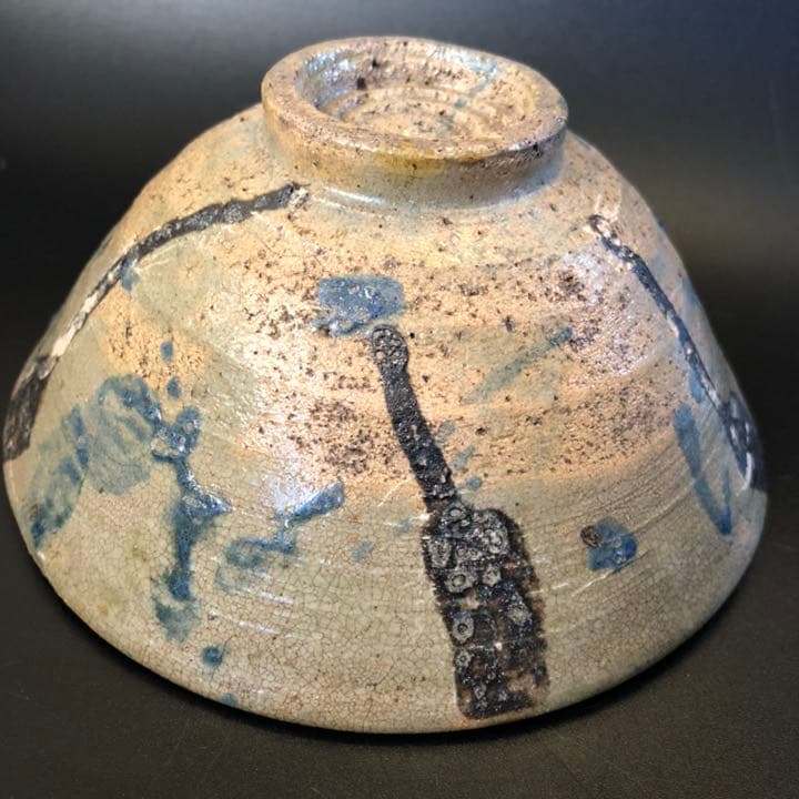 古美術品◼️蔵から謎の抹茶茶碗が出て来ました。茶道具、珍品