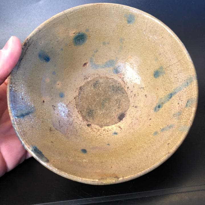 古美術品◼️蔵から謎の抹茶茶碗が出て来ました。茶道具、珍品