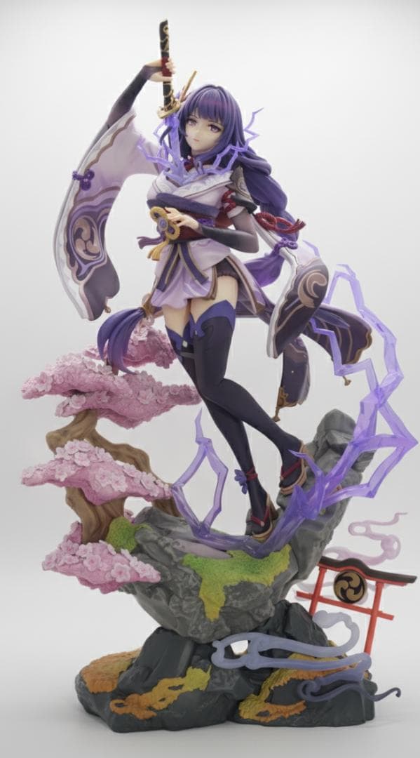 原神 雷電将軍 1/7 未塗装未組立 フィギュア ガレージキット 美少女