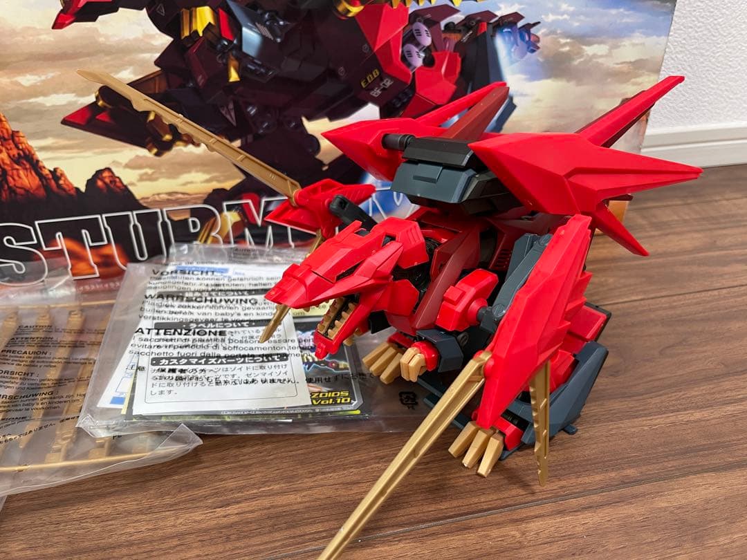 極美品！　ゾイド 妄想戦記 シュトゥルムテュラン バーサークフューラー