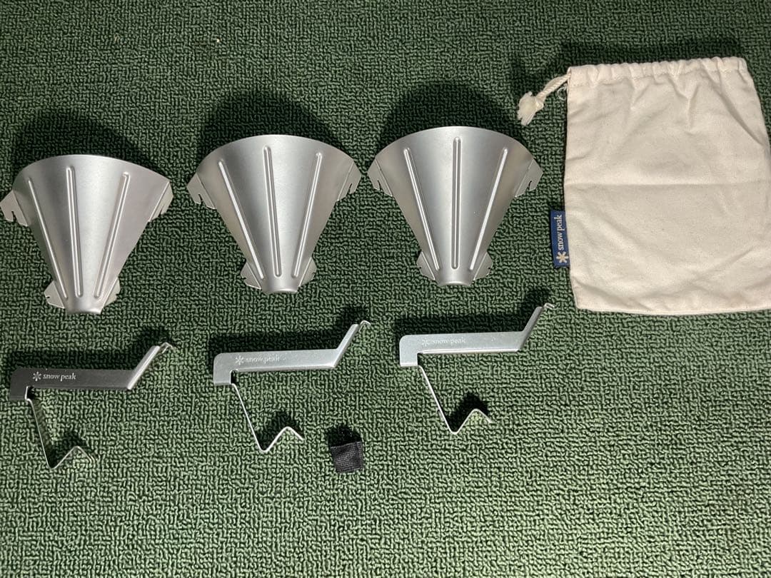 美品 フィールドバリスタ ドリッパー ＆ フィールドバリスタ ミル スノーピーク