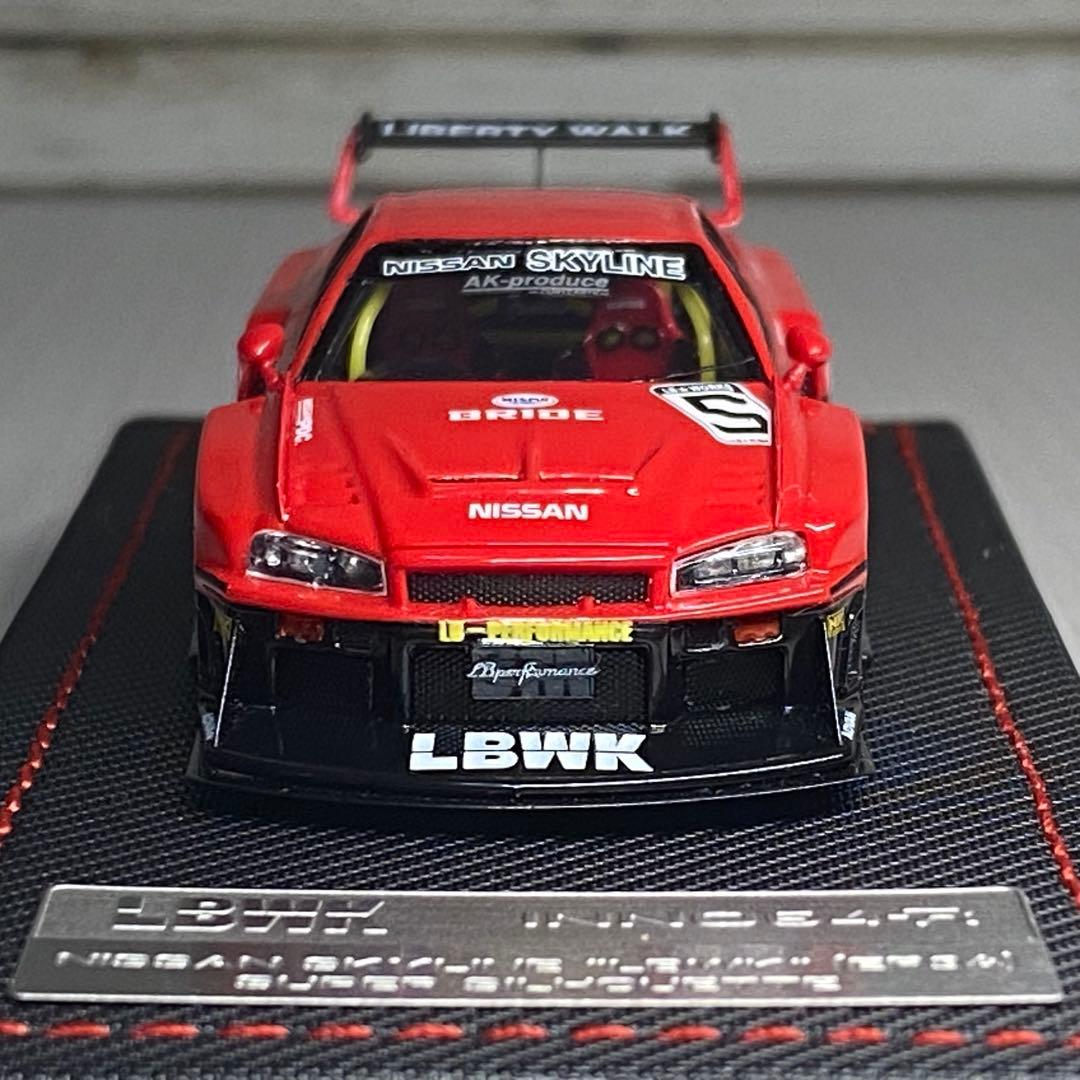 INNO64-R スカイライン ER34 LBWK スーパーシルエット 1/64