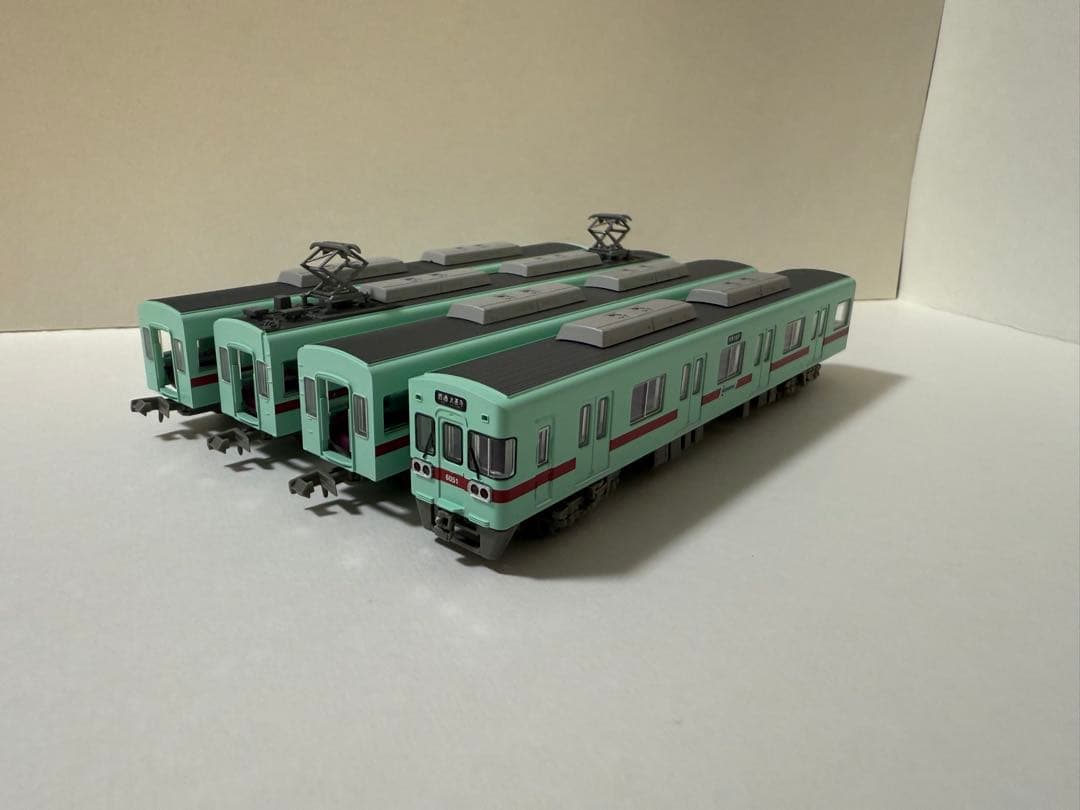 トミーテック　鉄道コレクション 西日本鉄道6050形更新車6051編成基本4両