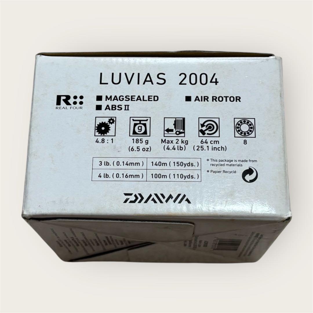 DAIWA ダイワ ルビアス LUVIAS 2004 リール ブラック 糸あり