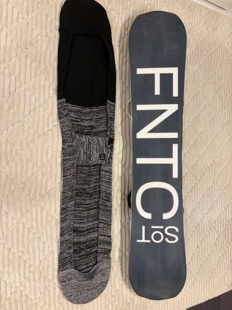 スノーボード3点セット　FNTC &FLUX &RIDE