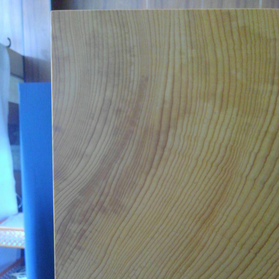 【国産　本榧　5寸将棋盤　天地柾】