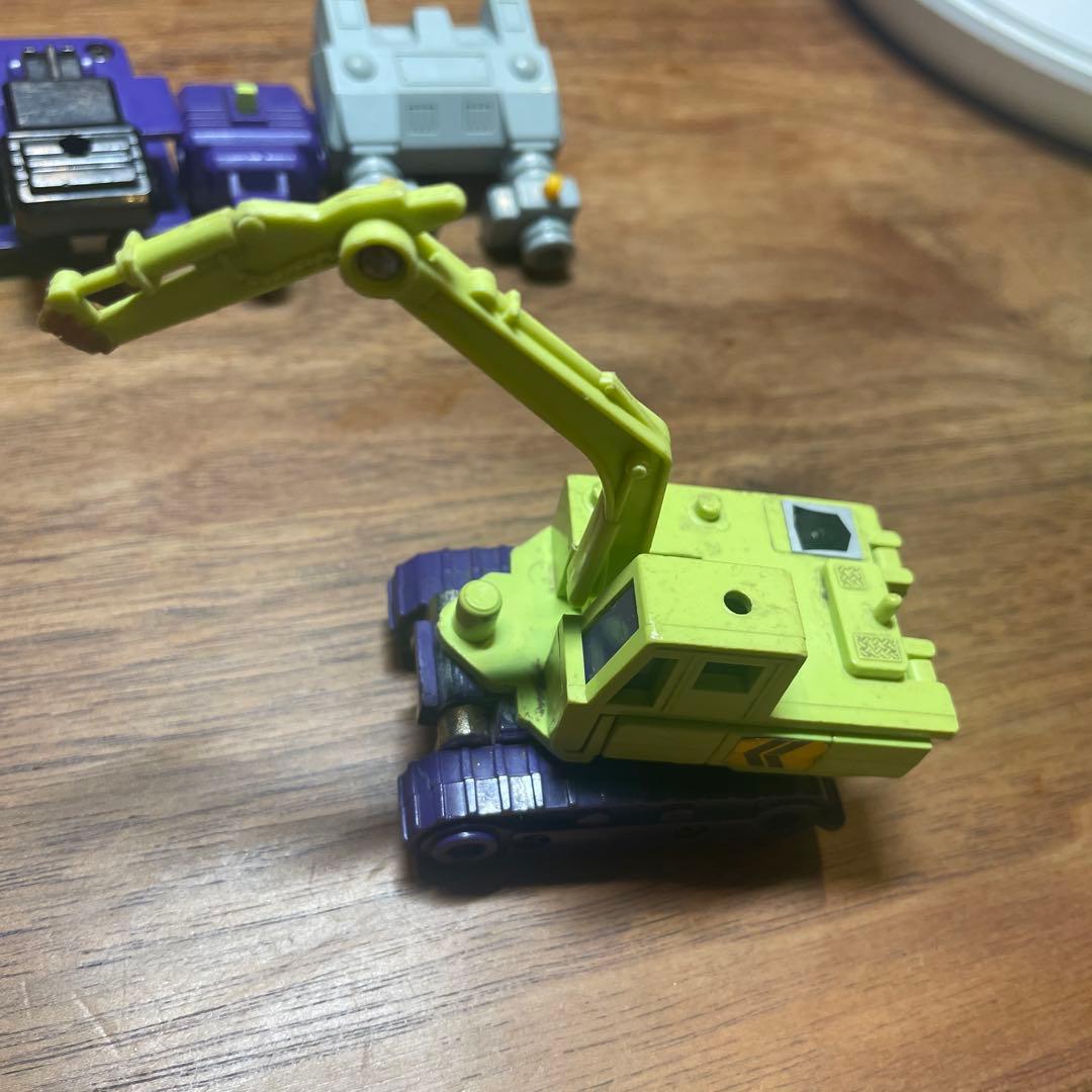 【当時物】トランスフォーマー ビルドロン 巨人兵 デバスター　中古　欠品有り