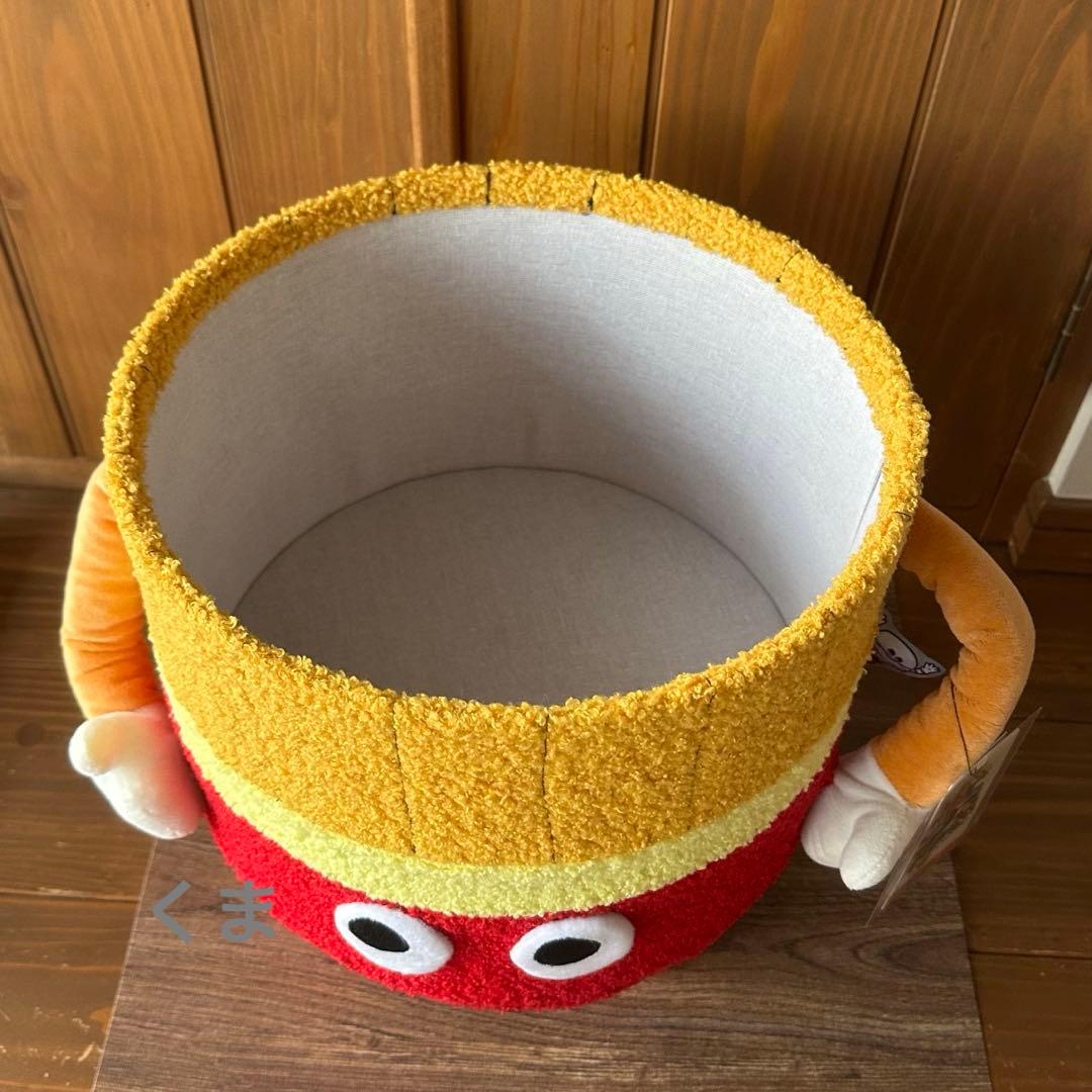 ニコアンド ×FLAVORS コラボ スタンドバスケット レッド ポテト 新品