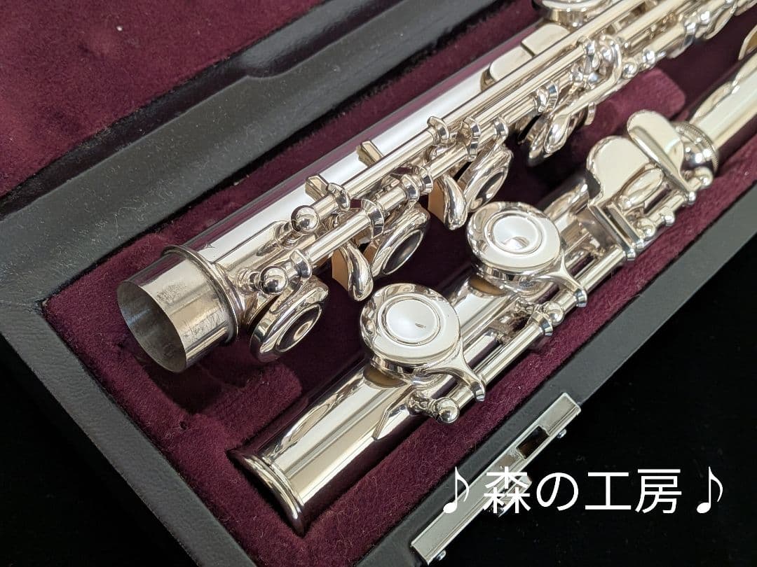 中古フルート専門店‼️部活応援‼️銀メッキ ヤマハフルートYFL211後期Eメカ