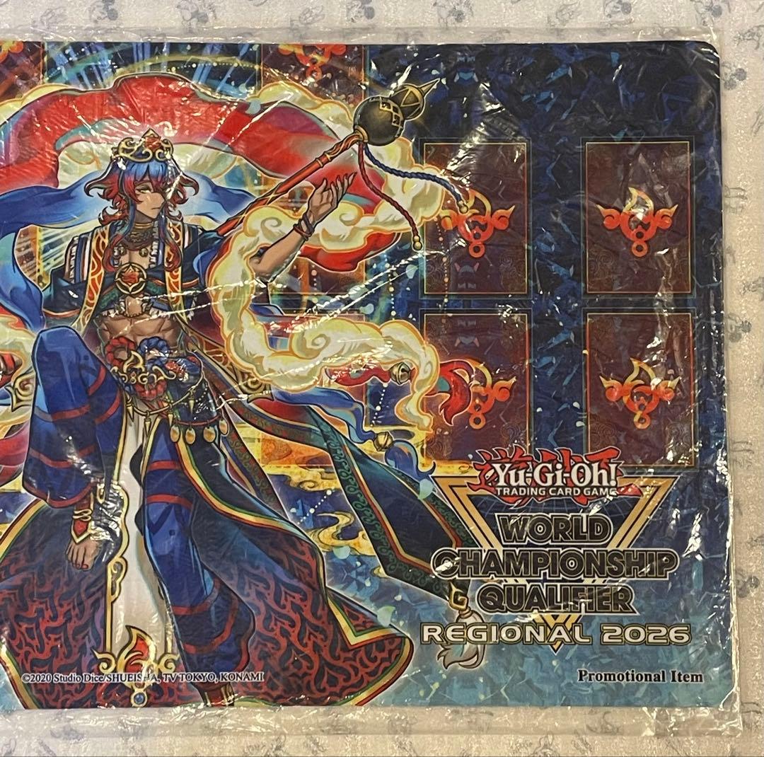 希少 新品未開封 絢嵐たるスエン プレイマット WCQ 2026 遊戯王