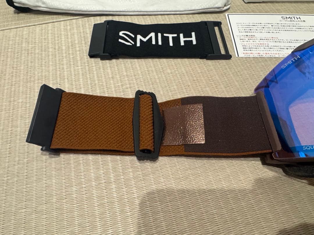 【廃盤カラー】Smith スカッドマグ Sepia Luxeスペアレンズ
