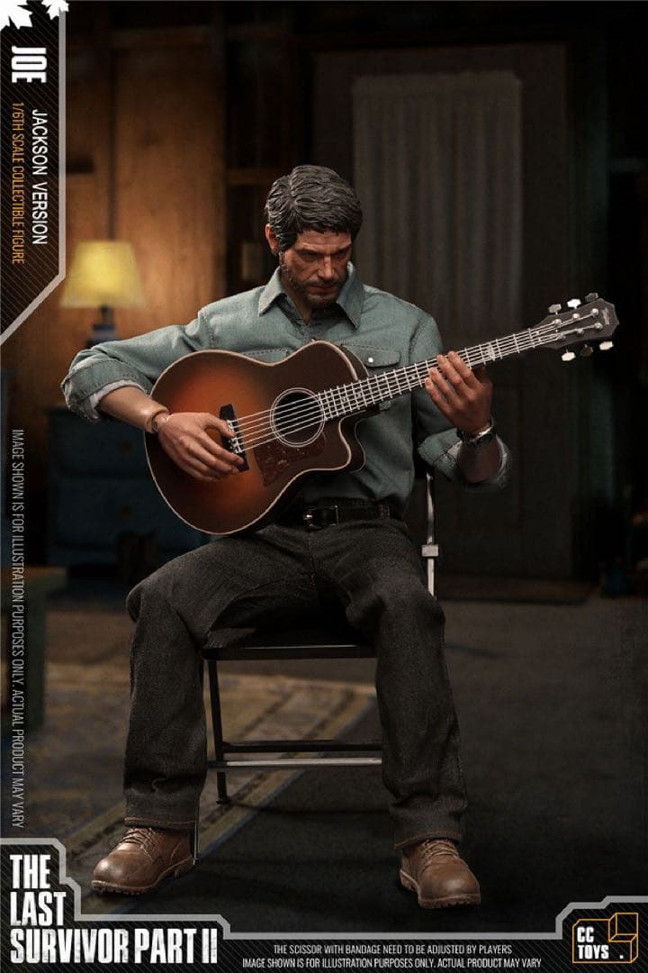 ラストオブアス2　ジョエル　エリー　セット1/6 フィギュア　バイオハザード　銃