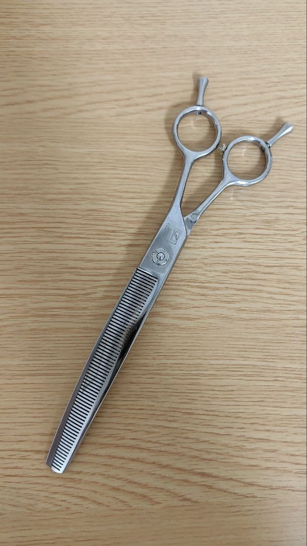 oneさま専用●シルバーライン　カーブセニングシザー 7.25インチ　ケース付き